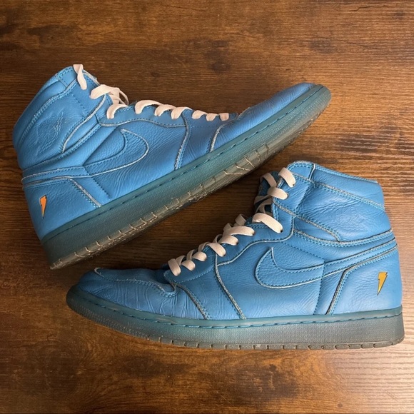 Jordan 1 Retro High OG G8RD Gatorade Cool Blue 2017 Size 12 AJ5997-455 Men’s MJ main image 7